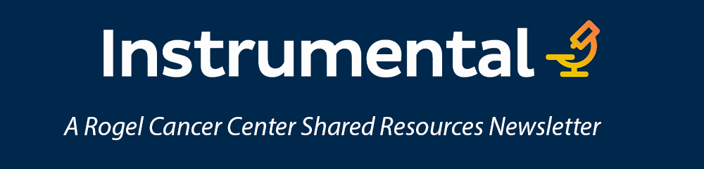 Logo for the Instrumental resource newsletter for shared resources